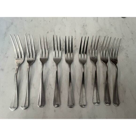 80 Piece Rogers Stainless Steel Jefferson Manor Flatware Korea Vintage - Picture 3 of 8